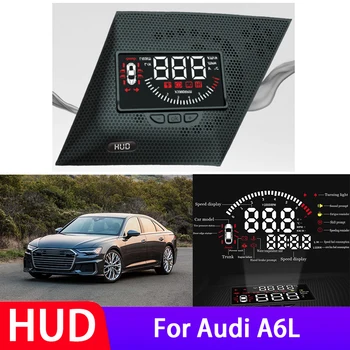 Высококачественный Автомобильный HUD-дисплей Цифровой Спидометр для Audi A6L Driving Sn Проектор данных OBD на Лобовое стекло