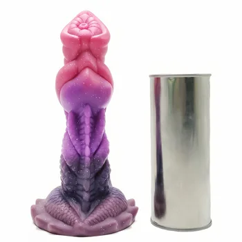 Инопланетная анальная пробка смешанного цвета имитирующий фаллоимитатор поддельный пенис женский ручной мастурбатор мягкий анальный расширитель преддверия для взрослых