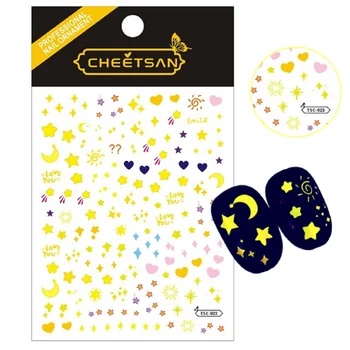 StarS Cross Designs TSC-023 3d наклейка для нейл-арта Слайдер Штамп Декор для ногтей Аксессуары для профессионалов