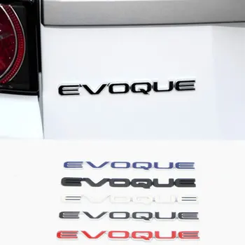 Доступен значок EVOQUE, автомобильная наклейка, модифицированные аксессуары для заднего багажника, декоративные для логотипа Land Rover Range Rover Land Wind X7