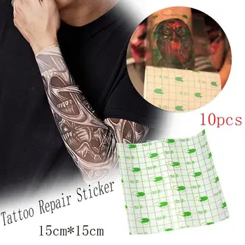 Пленка для ухода за кожей, водонепроницаемая Дышащая наклейка для ремонта татуировки, аксессуары для татуировки, клейкая наклейка, повязка для татуировки