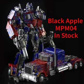 в наличии WJ Wei jiang Black Apple MPM04 Версия MPM-04 Transformation OP Commander Подарочные наклейки Фигурки Коллекция игрушек