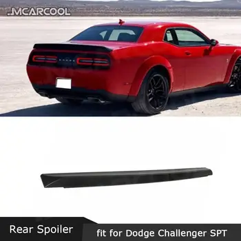 Спойлер заднего багажника из углеродного волокна, ABS, Глянцево-черные крылья для губ для Dodge Challenger SPT P Style 2015 2016 2017 2018