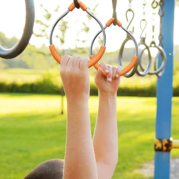 Детские гимнастические кольца Детские подтягивающие кольца для детей Домашняя игровая площадка Силовые тренировки Подвесные ремни Кольца Фитнес в помещении
