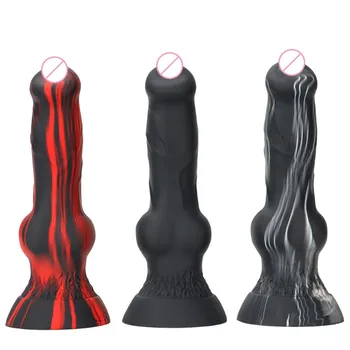 Жидкий силикон, имитирующий фаллоимитатор смешанного цвета, мужской и женский Мастурбаторы, Массажер для анальной стимуляции, Анальная пробка, секс-игрушки для взрослых 18