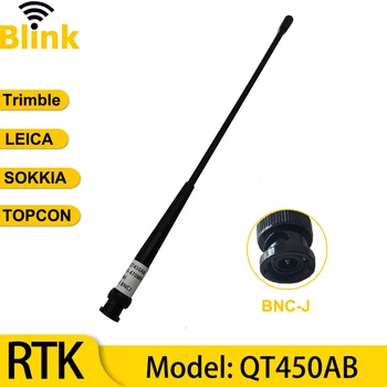 Штыревая Антенна GNSS Recevier Radio 4dBi 450-470MHZ BNC-J RTK GPS Survey Instrument Антенна для TOPCON Trimble LEICA SOKKIA QT450AB