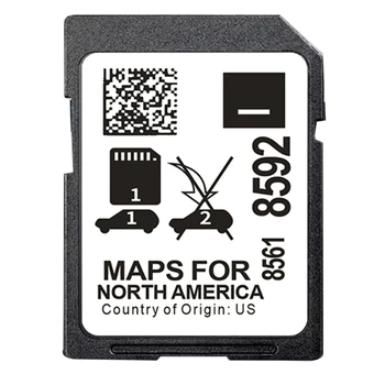 Последние Карты 2023 8561 8592 Навигационная Карта Для Buick Cadillac Chevrolet GMC 2023 Навигационная Система Карта Северной Америки Прочный