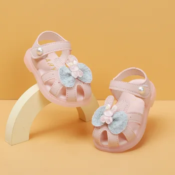 Sandalias/ сандалии для девочек; летняя новая нескользящая обувь для прогулок; обувь принцессы с героями мультфильмов; повседневные сандалии; детская обувь; детская обувь босоножки