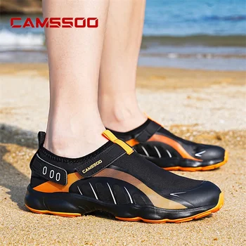 CAMSSOO, мужская водная обувь, быстросохнущая дышащая обувь для рыбалки, женская походная противоскользящая водная обувь, спортивные кроссовки для пеших прогулок