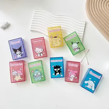 Портсигар Sanrio Hello Kitty Cinnamoroll Y2K Kuromi Melody Cinnamoroll Для Хранения Аниме Star Card Photo Box Подарки Для Девочек