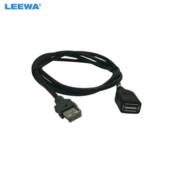 LEEWA Car Auto 4Pin DA Screen Changer USB Кабель Для KIA K2/K3/KX5 Hyundai Mistra/Elantra/Tucson Аудио USB-адаптер #CA7204